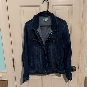 Ava & Viv Dark Blue Denim Jacket